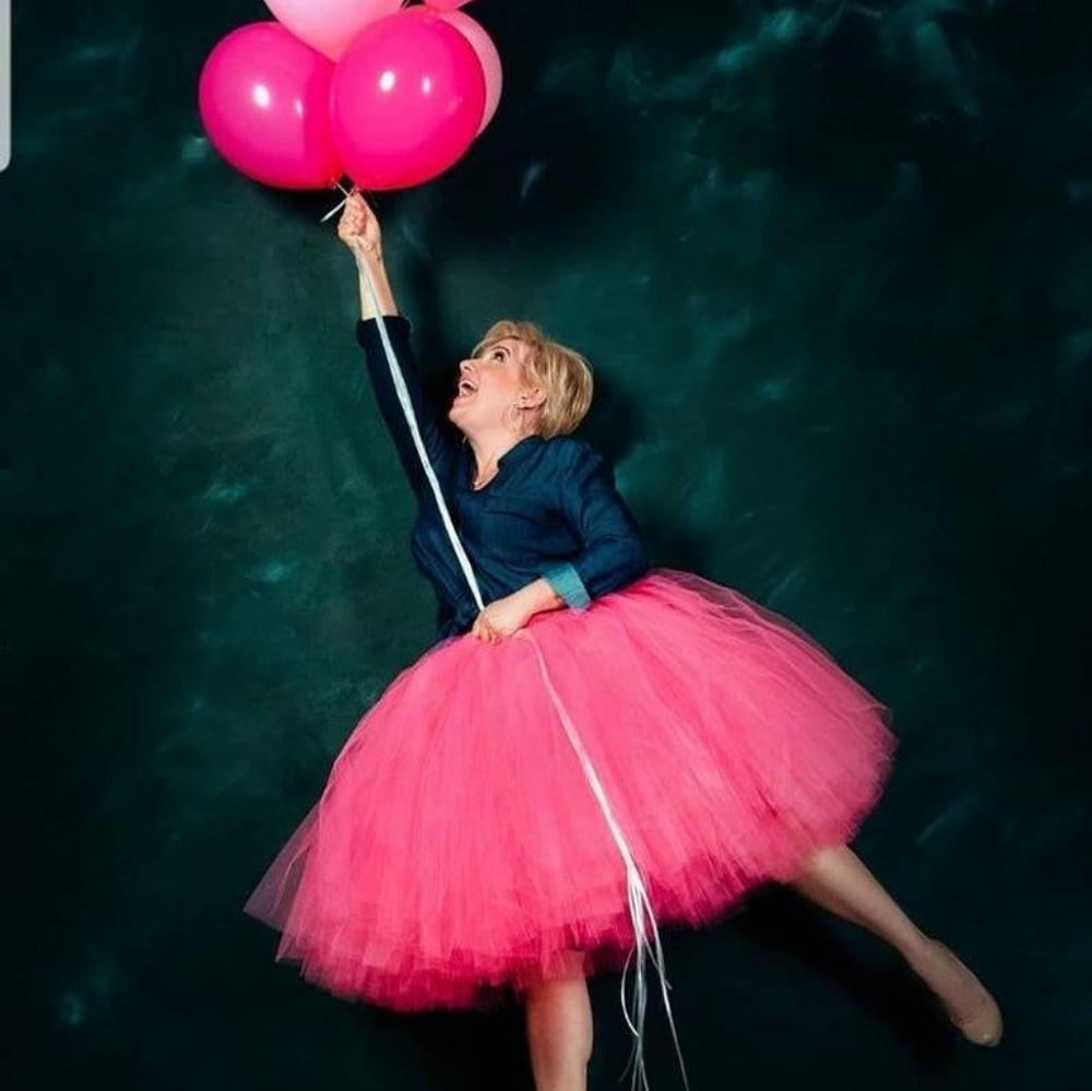 Adult Purple Mid Length Tutu Skirt
